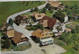 Hasli RIGGISBERG Restaurant Rössli - Flugaufnahme