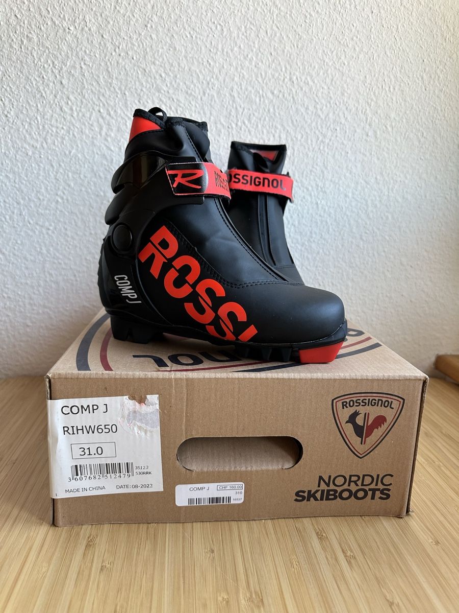 Rossignol Scarpe per ragazzi: Langlauf Schuhe 31 Kinder Rossignol – Nuovo e nell'imballaggio originale da Emmenbrücke venduto da karkarkar