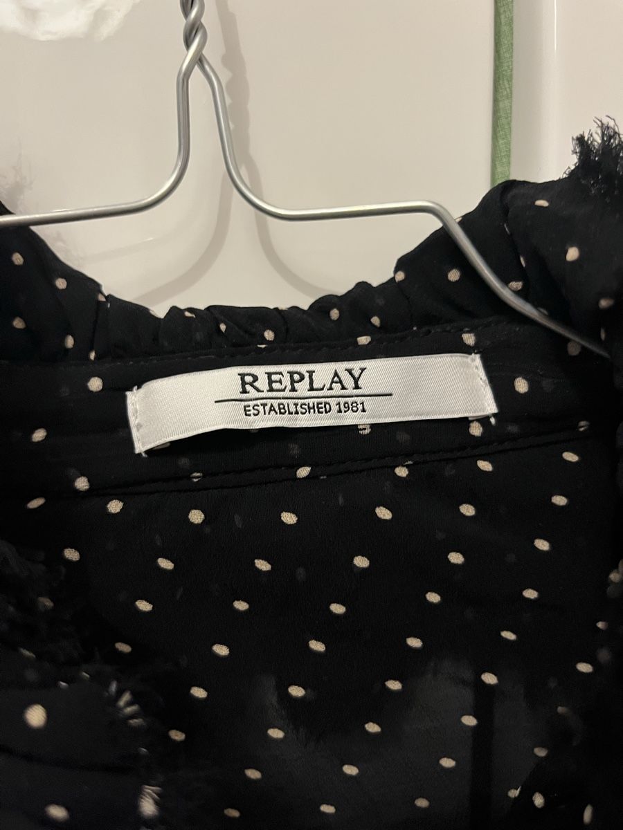 Replay Blusen: Chemise élégante REPLAY de taille S 100% viscose – Neu (gemäss Beschreibung) aus Aigle von sow_m7gm 7