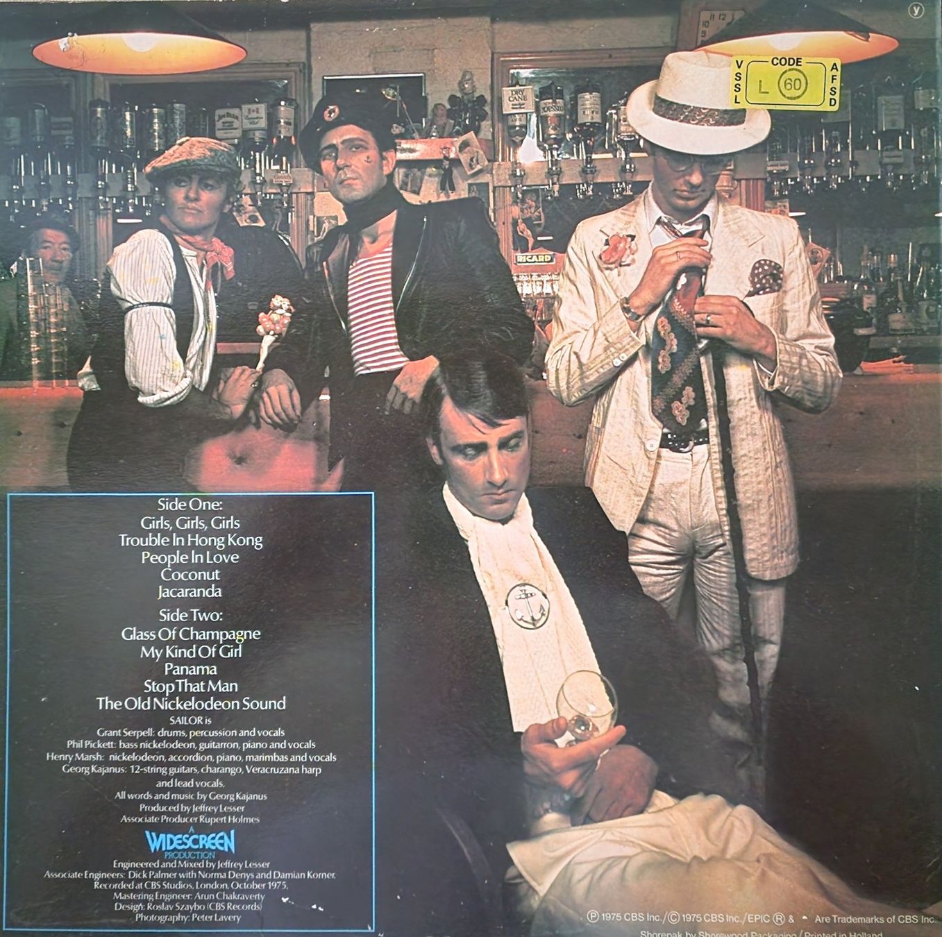 Dischi in vinile: Sailor LP – Trouble – Usato da Root venduto da atelier22 1