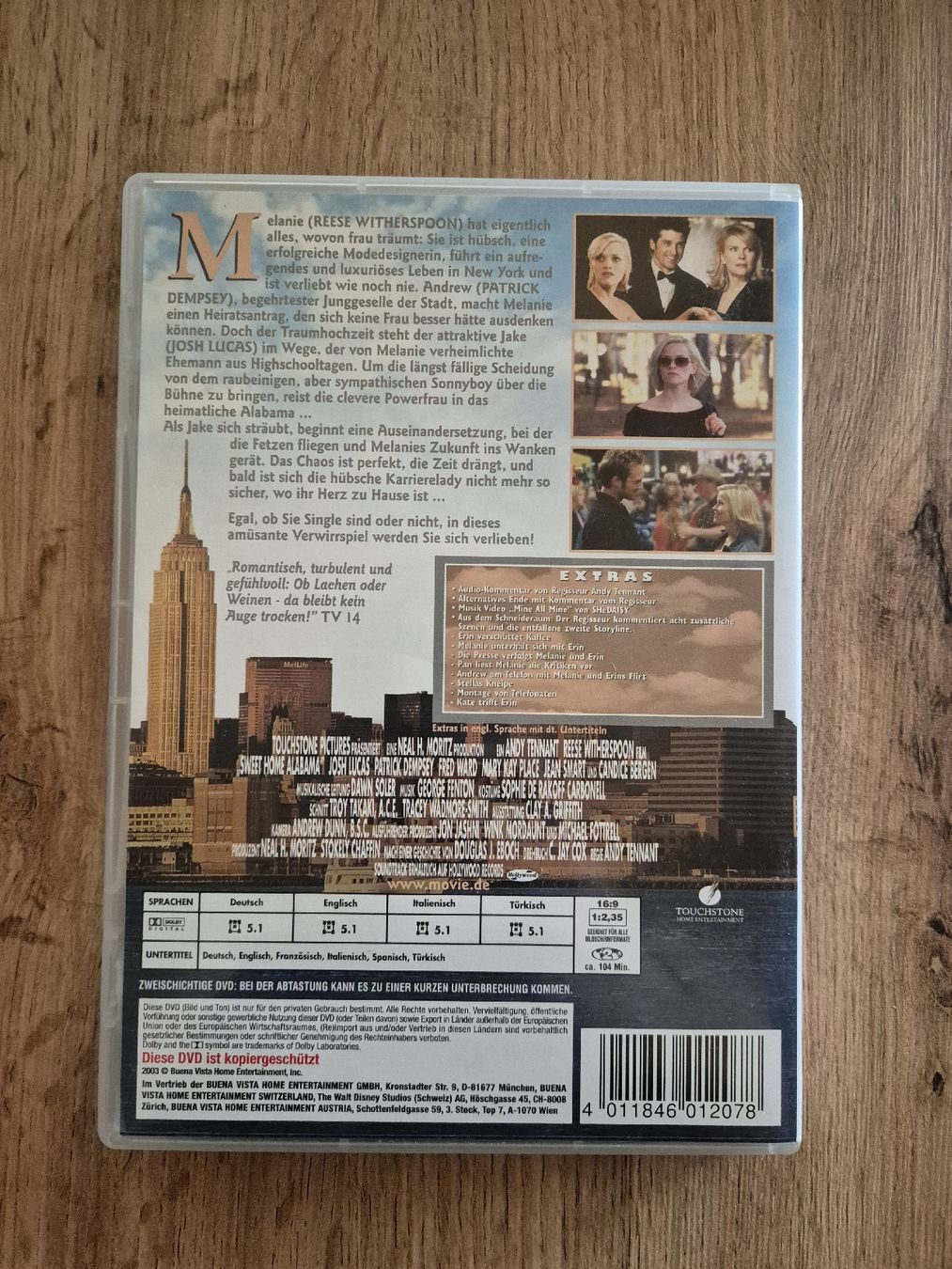 Alle DVDs: Sweet Home Alabama DVD – Gebraucht aus Berneck von jst_nk6y 1