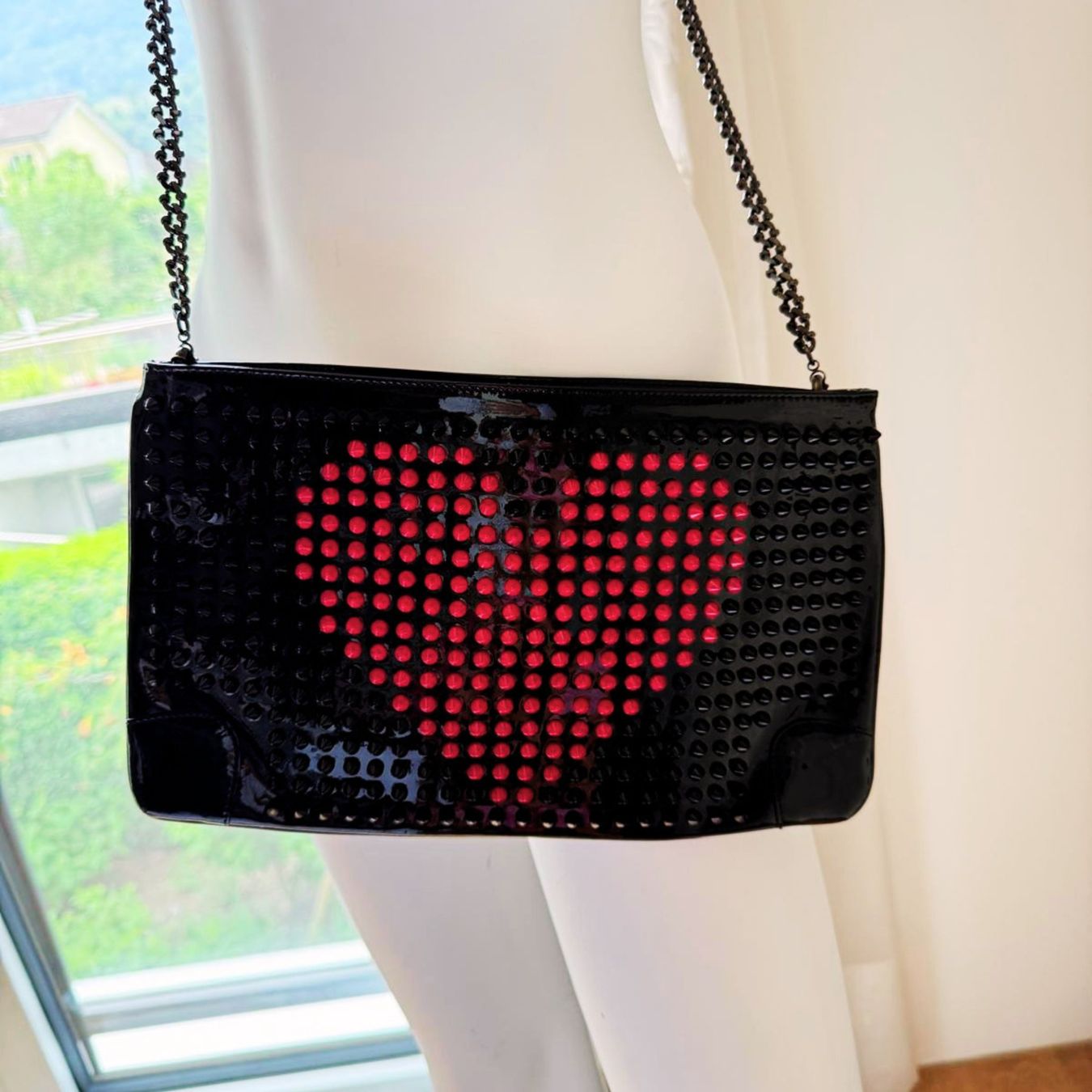 Christian Louboutin Borse: Louboutin, Loubiposh Valentine Clutch – Usato da Oberarth venduto da SSS. 2