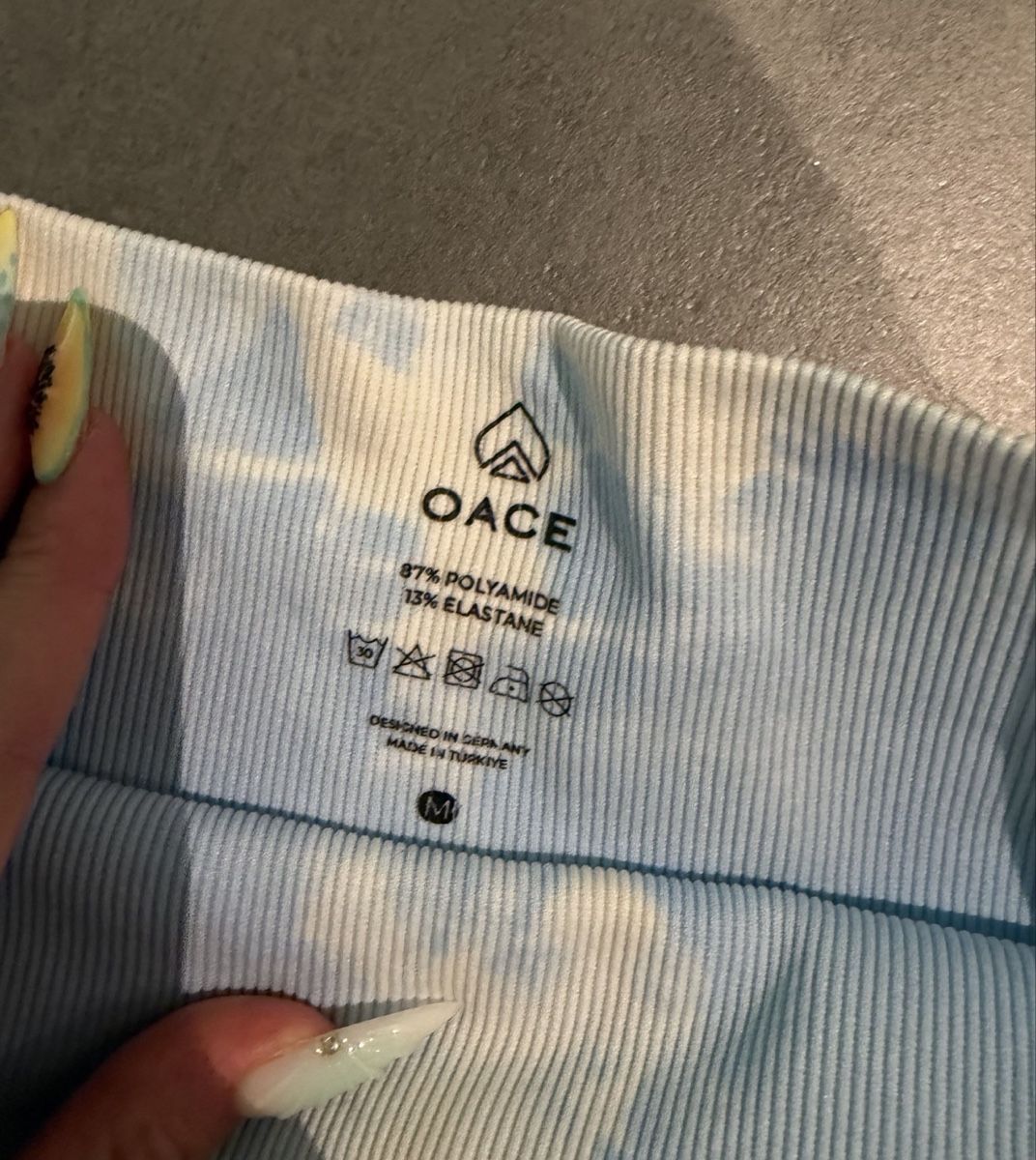 Oace Leggings: Leggings Oace blau weiss – Nuovo (secondo la descrizione) da Subingen venduto da lor_z2sv 2