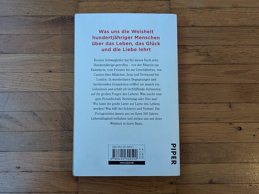 Libri: Kerstin Schweighöfer - "100 Jahre Leben" – Usato da Kreuzlingen venduto da misfit777 1