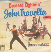 Vinyl-Single John Travolta - Greased Lightnin'
