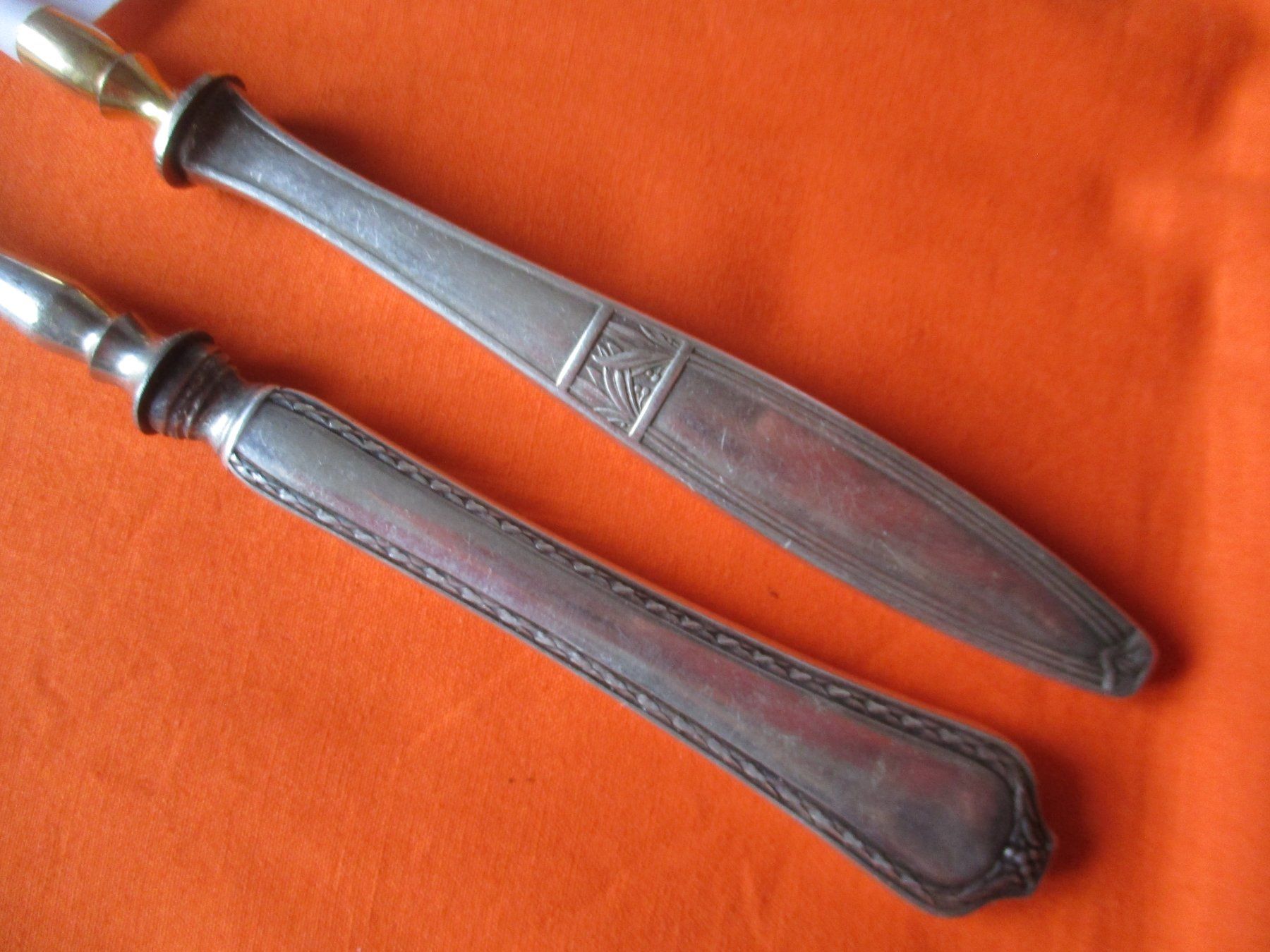 Forchette: 2 x antike Servier Gabel 800 Silber – Usato da Birsfelden venduto da alles-muss-raus 1