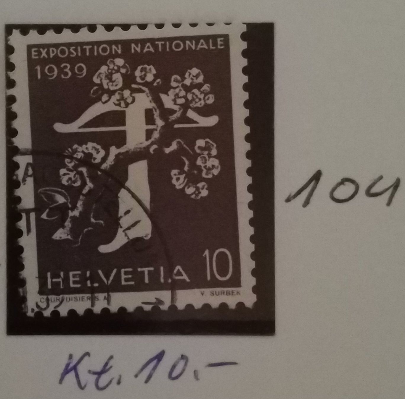 Tutti i francobolli: F104) 237yR, Rollenmarke ohne Nummer Eckstempel – Nuovo (secondo la descrizione) da Baden venduto da Eggi