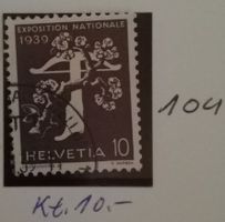 F104) 237yR, Rollenmarke ohne Nummer Eckstempel
