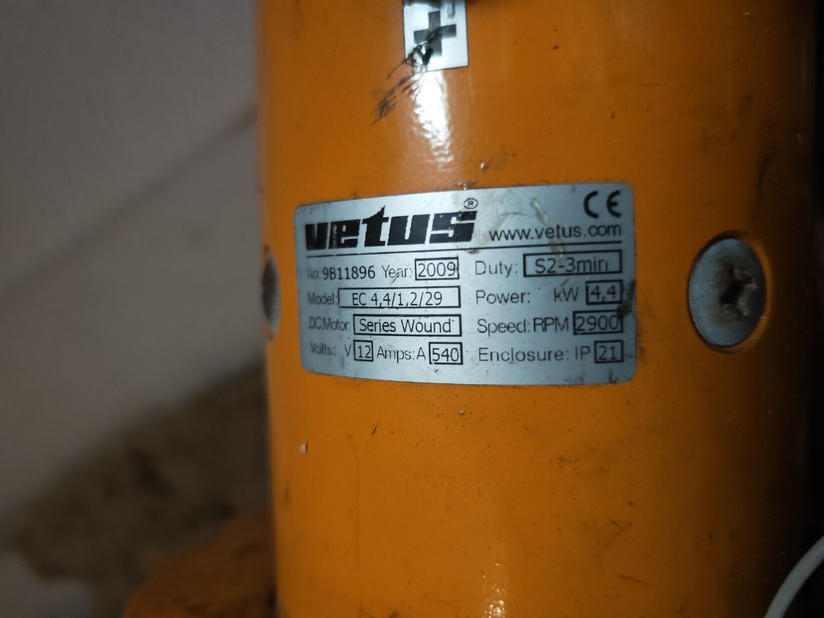 Motoren: 4.4kw 12V Motor aus Bugstralruder – Gebraucht aus Lenzburg von Interbijoux 1