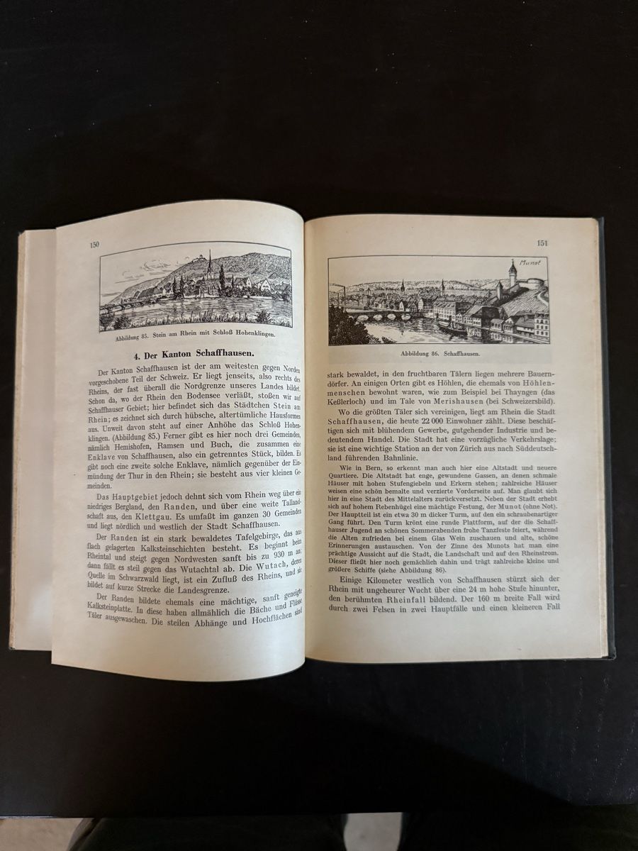 Bücher: Geographie der Schweiz, 1945 – Gebraucht aus Fribourg von Ardoffel 6