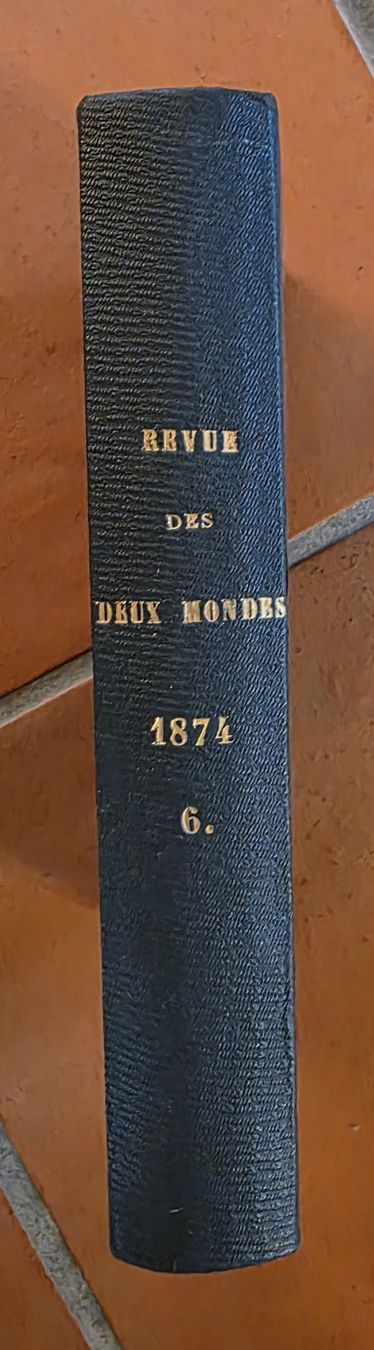 Libri: Revue des Deux Mondes 1874 – Usato da Bern venduto da phb_92q9