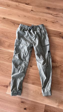 H&M Herren Cargo Jogger Hose – Khaki / Olivgrün (Grösse M)