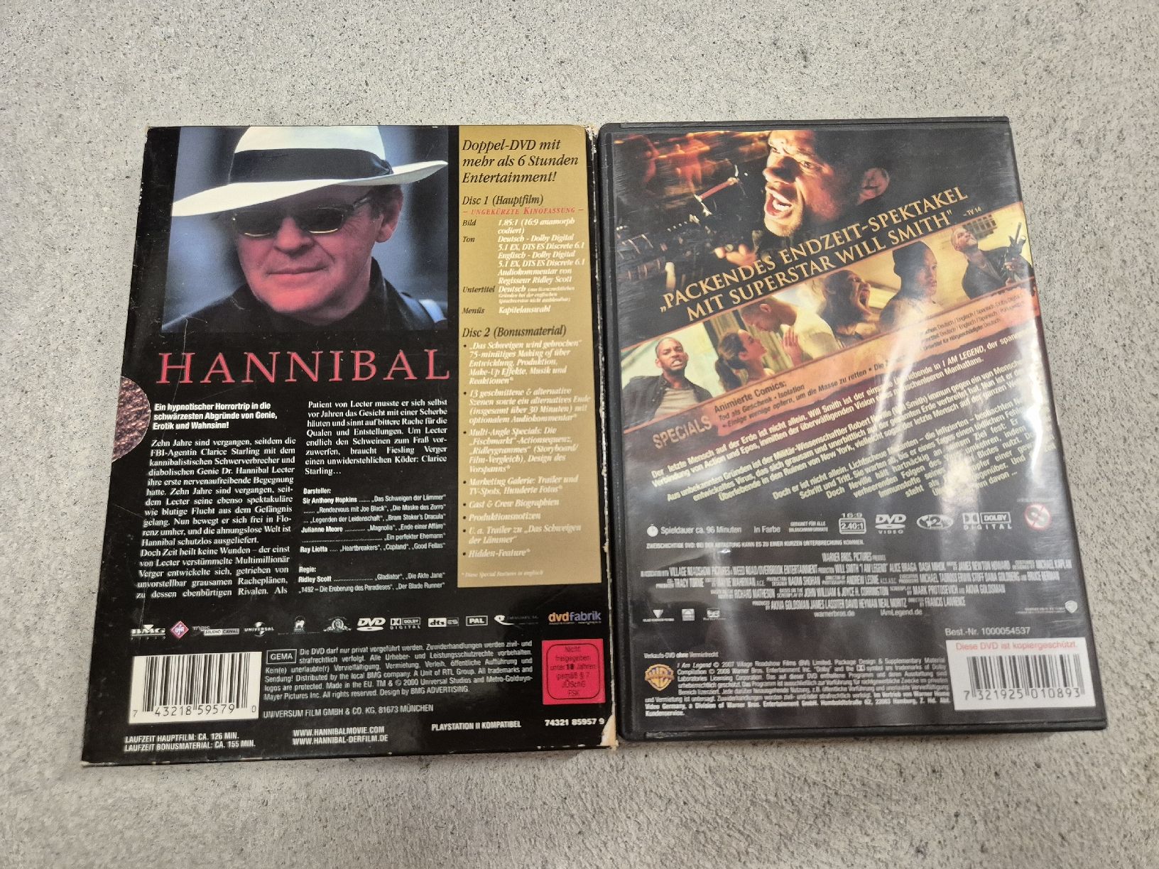 Tutti i DVDs: 6 Horror DVDs - Halloween, Hannibal uvm. – Usato da Känerkinden venduto da melbaumg 2