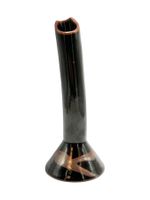 Vase Solifleur en céramique d'art signé par l'artiste
