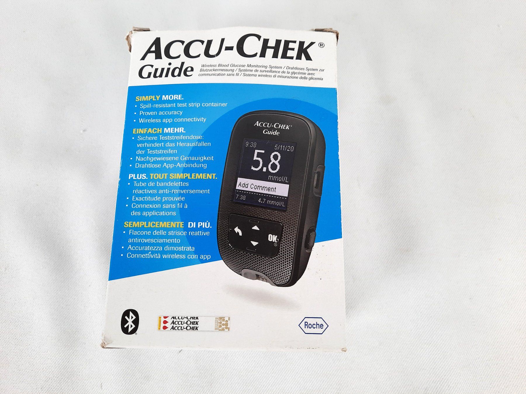 Accu-Chek Attrezzature mediche: ACCU-CHEK Guide Set mmol/l – Nuovo (secondo la descrizione) da Beinwil am See venduto da Restwert_Beinwil 2