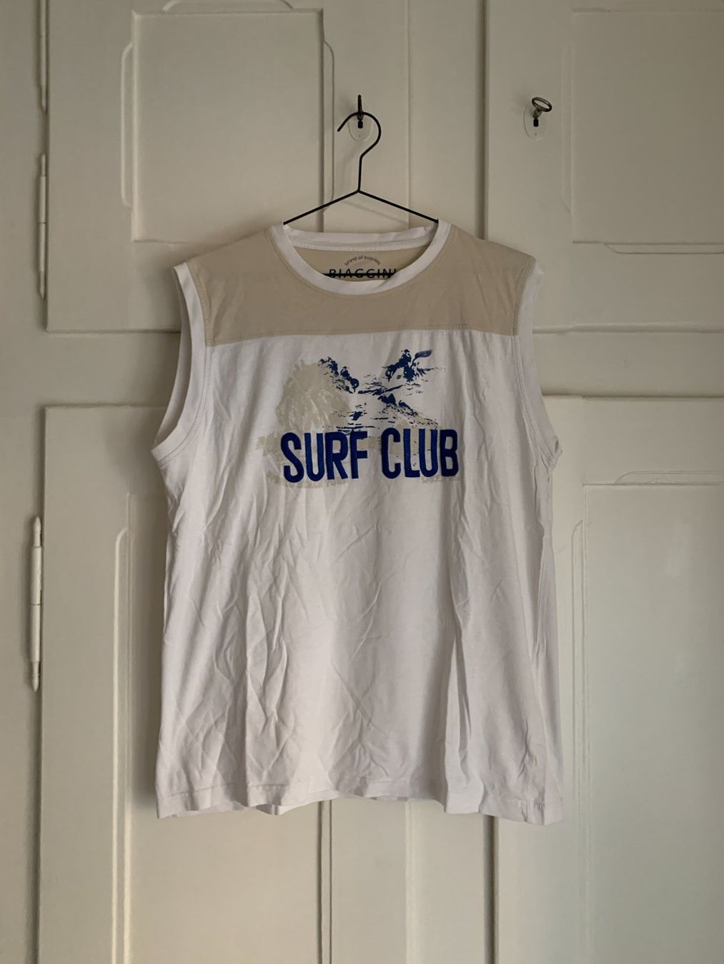 C&A T-Shirts: Tank Top weiss-beige - L – Gebraucht aus Zürich von Diazaio