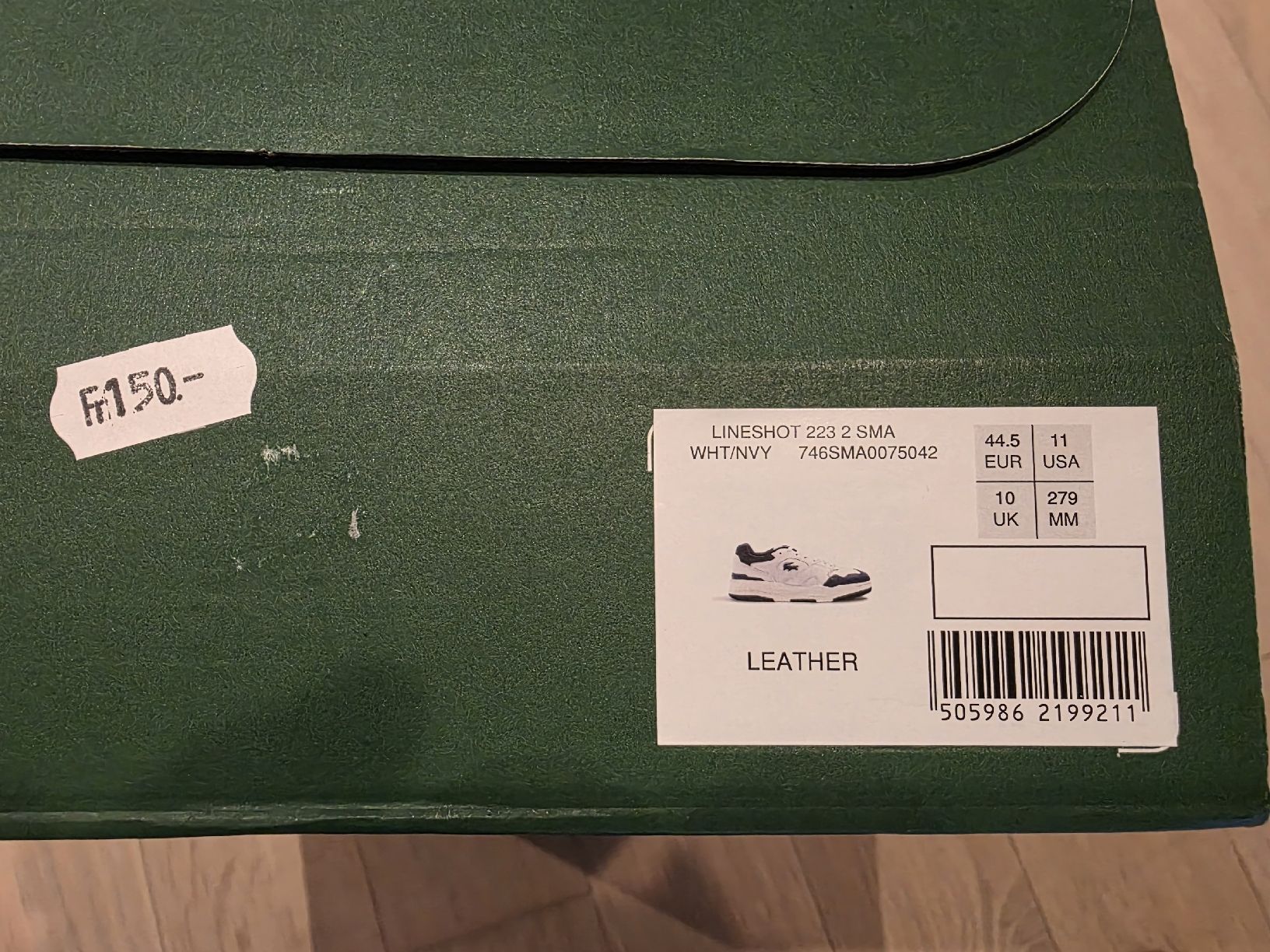 Lacoste Herrenschuhe: Lacoste Lineshot Sneaker, Grösse 44.5 - Neu mit Originalbox – Neu und originalverpackt aus Münchwilen TG von Lambo81 2