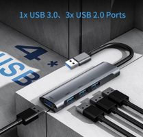 Bakeey 4-In-1 USB-C HUB Docking Station