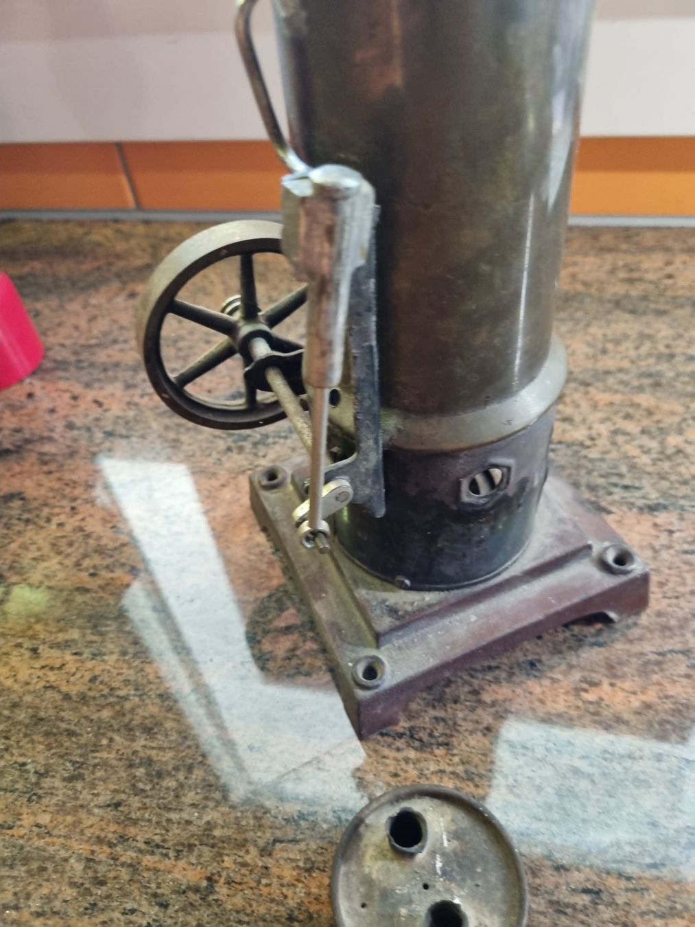 Märklin Kit di modellismo & Modellini statici: Märklin Stehender Kessel. Stehende Dampfmaschine – Usato da Trachslau venduto da post35 3