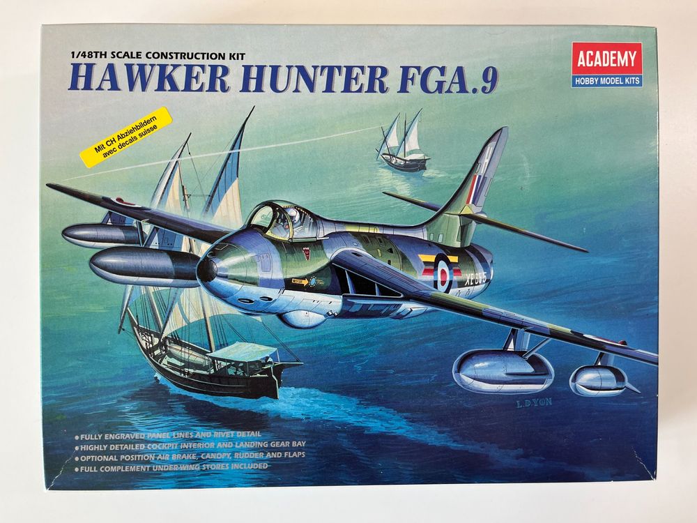 Academy Hobby Model Kits 1/48 Hawker Hunter FGA.9 Kaufen auf Ricardo