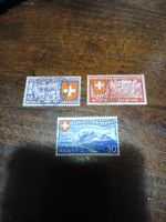 Lot de 3 timbres rares - Exposition Suisse Zurich 1939