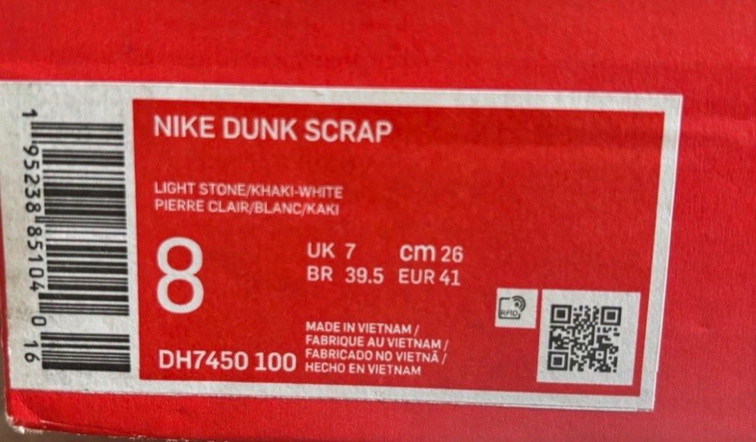 Nike Scarpe da uomo: Nike Dunk Scrap Sneaker Gr. 41 – Nuovo e nell'imballaggio originale da Niederwil SG venduto da Liann 2