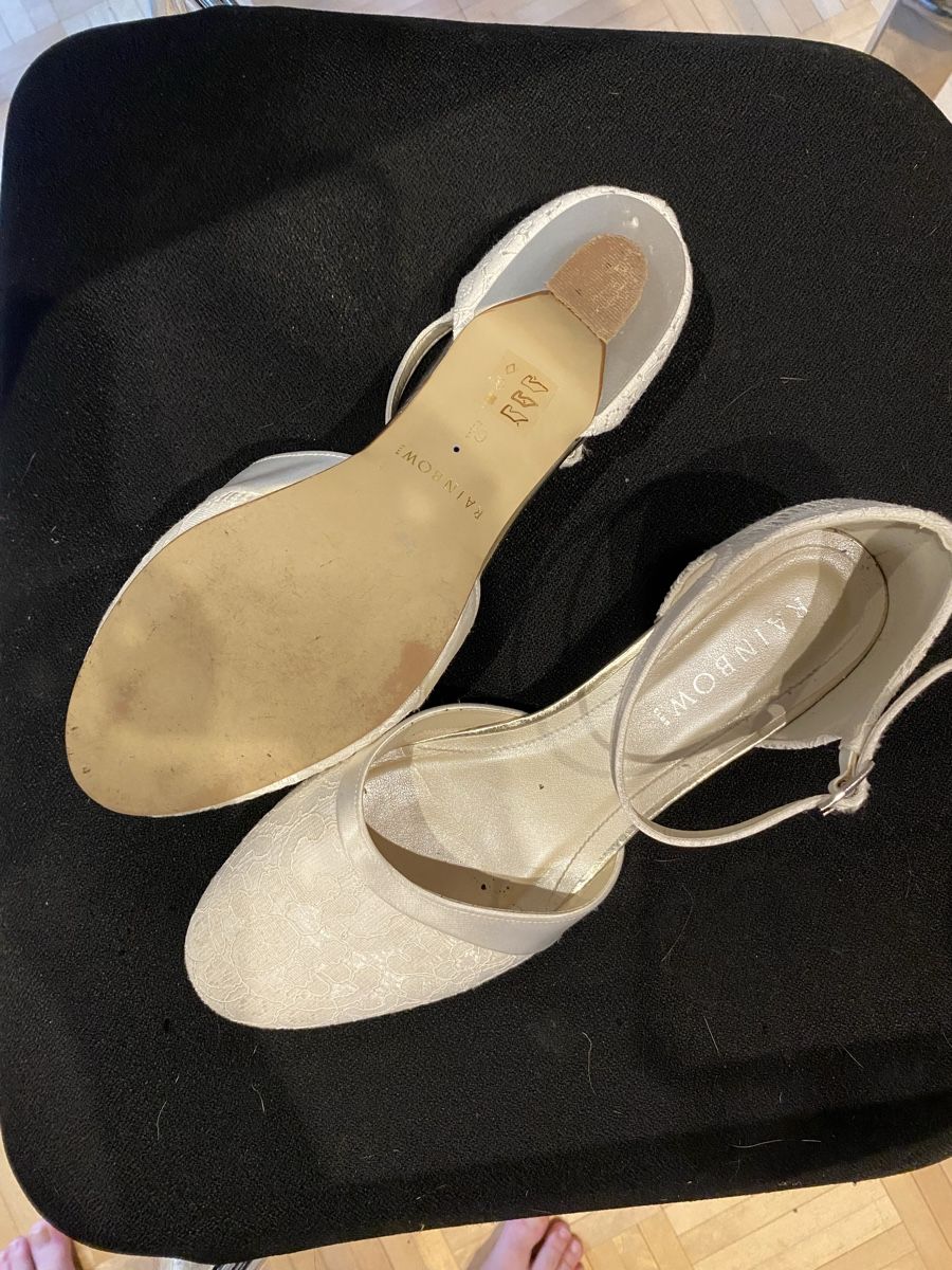 Scarpe da donna: Brautschuhe der Marke Rainbow, Grösse 6.5 – Nuovo (secondo la descrizione) da Murgenthal venduto da anmedlung 2