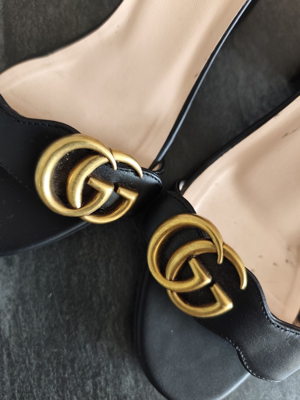 Gucci Scarpe da donna: Gucci sandale Marmont 36 – Usato da Martigny venduto da Vintage-23 3