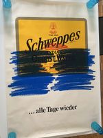 Schweppes-Poster 1972, Reinhart Moschner, Rarität