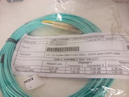 Neues Glasfaserkabel, 10 Meter, für schnelles Internet!