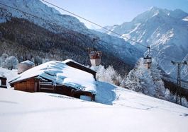 GRÄCHEN Luftseilbahn Hannigalp - Matterhorn, Weisshorn