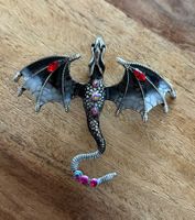 Brosche Drache