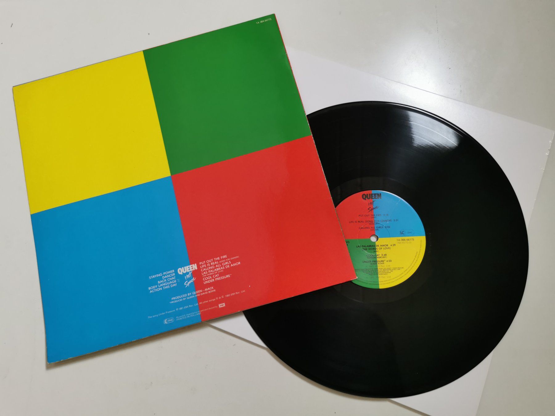 Vinyles: QUEEN - HOT SPACE – D'occasion à Grafenried par House-of-Oldies 1
