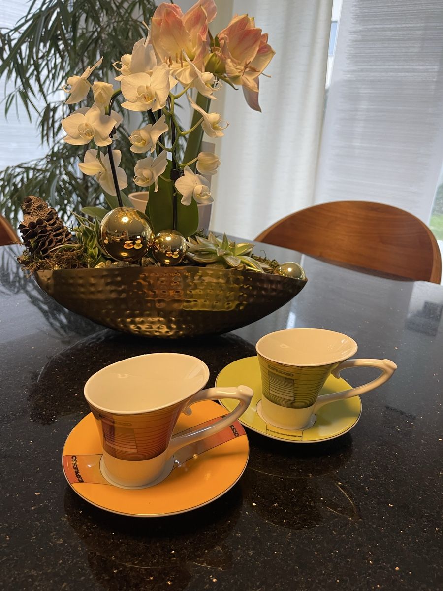 Tazze: W.Tjalke, 2 Espresso Tassen mit Dose – Nuovo e nell'imballaggio originale da Auw venduto da chr_vcc8 3