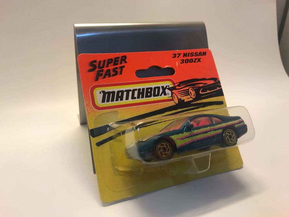 Voiture Miniature Matchbox 1987 - Nissan 300 ZX (A26), Modèle Loose Sans Boîte, état Occasion