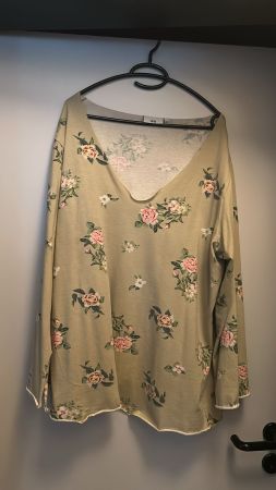 Maglia fiorata cotone BB H&M tg. 3XL