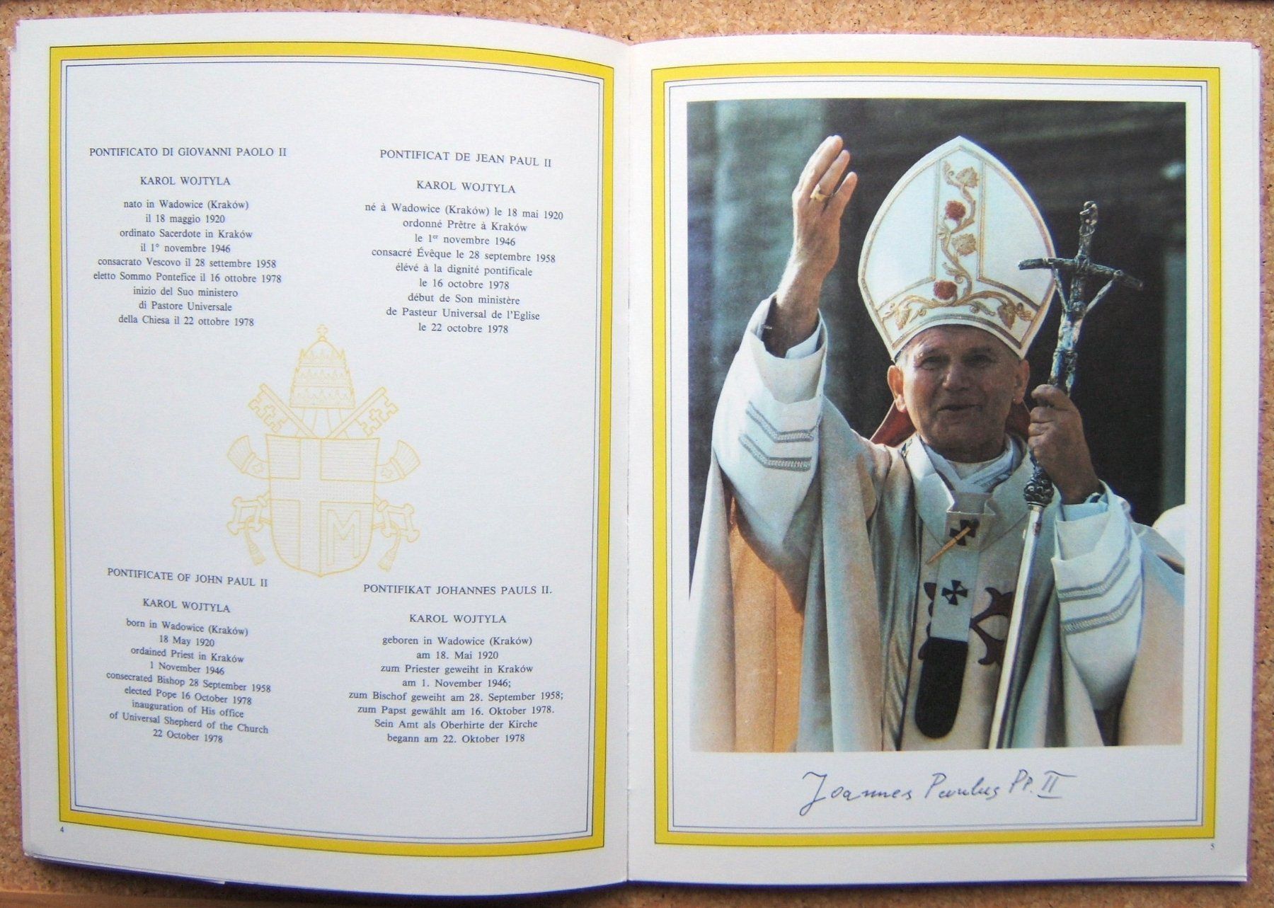 Tutti i francobolli: JAHRBUCH VATIKAN 1984 – Nuovo (secondo la descrizione) da Brunnen venduto da Nonne04 2