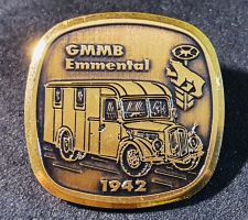CC346 - Pin Armee Wagenführer Bern GMMB Emmental 1942 Saurer