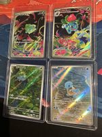 Pokemon Karten Sammlung - Bulbasaur & Squirtle 151/Mega