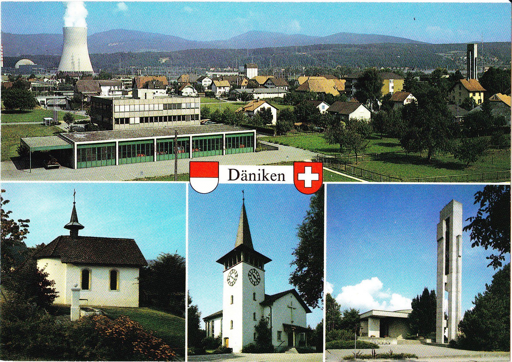 Cartoline postali: Däniken ungelaufen, um 1981 – Nuovo (secondo la descrizione) da Obfelden venduto da Funke2