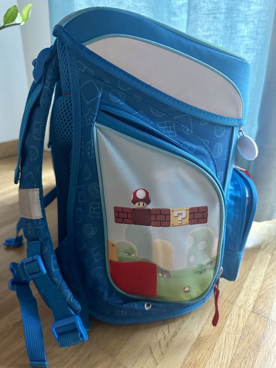 Kindertaschen: Scooli School Backpack Super Mario Blue Ergonomic Used – Gebraucht aus Zürich von ferreira.ana 3