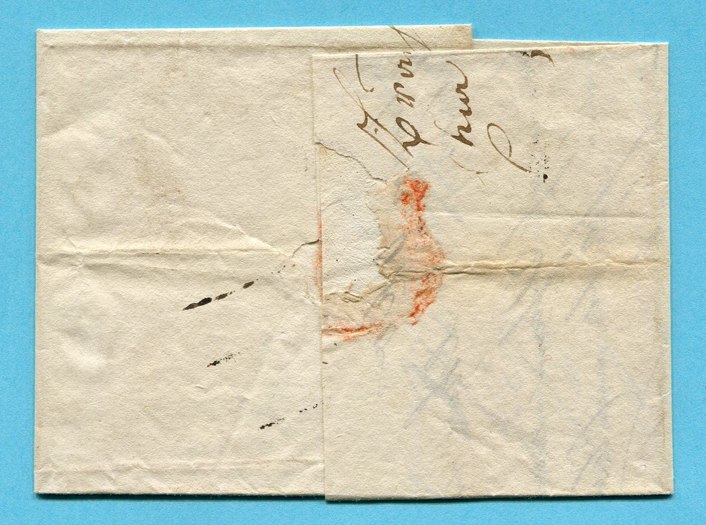 Tutti i francobolli: Faltbrief von Chur nach Malans 1818 – Usato da Opfikon venduto da Prophila 2