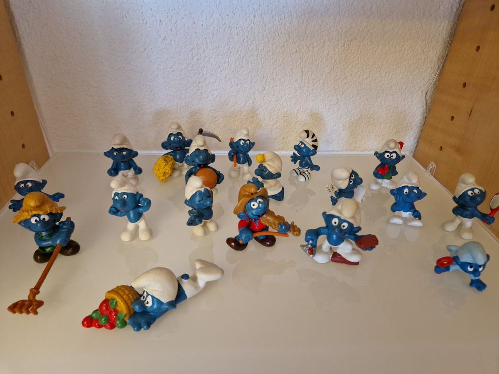 Schlumpf Figuren unbespielt 1