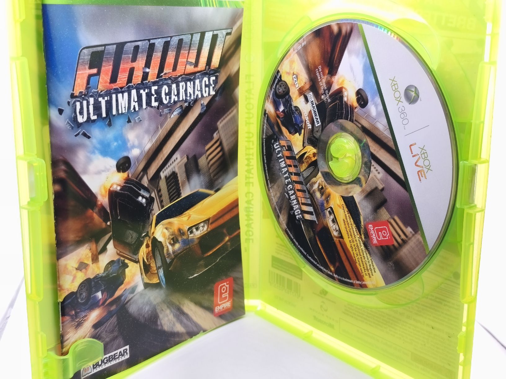 Microsoft Spiele: Jeu Xbox 360 FlatOut Ultimate Carnage Pal – Gebraucht aus Conthey von Th3gr4yf0x