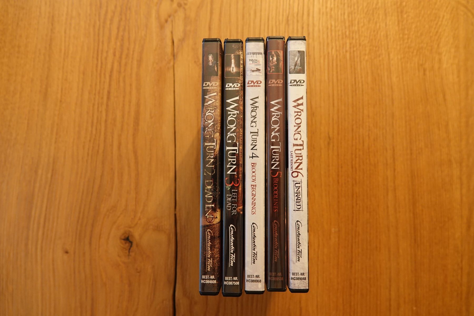 Tous les DVDs: Wrong Turn Filme – D'occasion à Thalheim par clio66 1