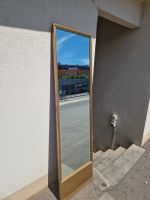 Kanzkörper Spiegel Gold Rahmen 190cm Höhe, schwer