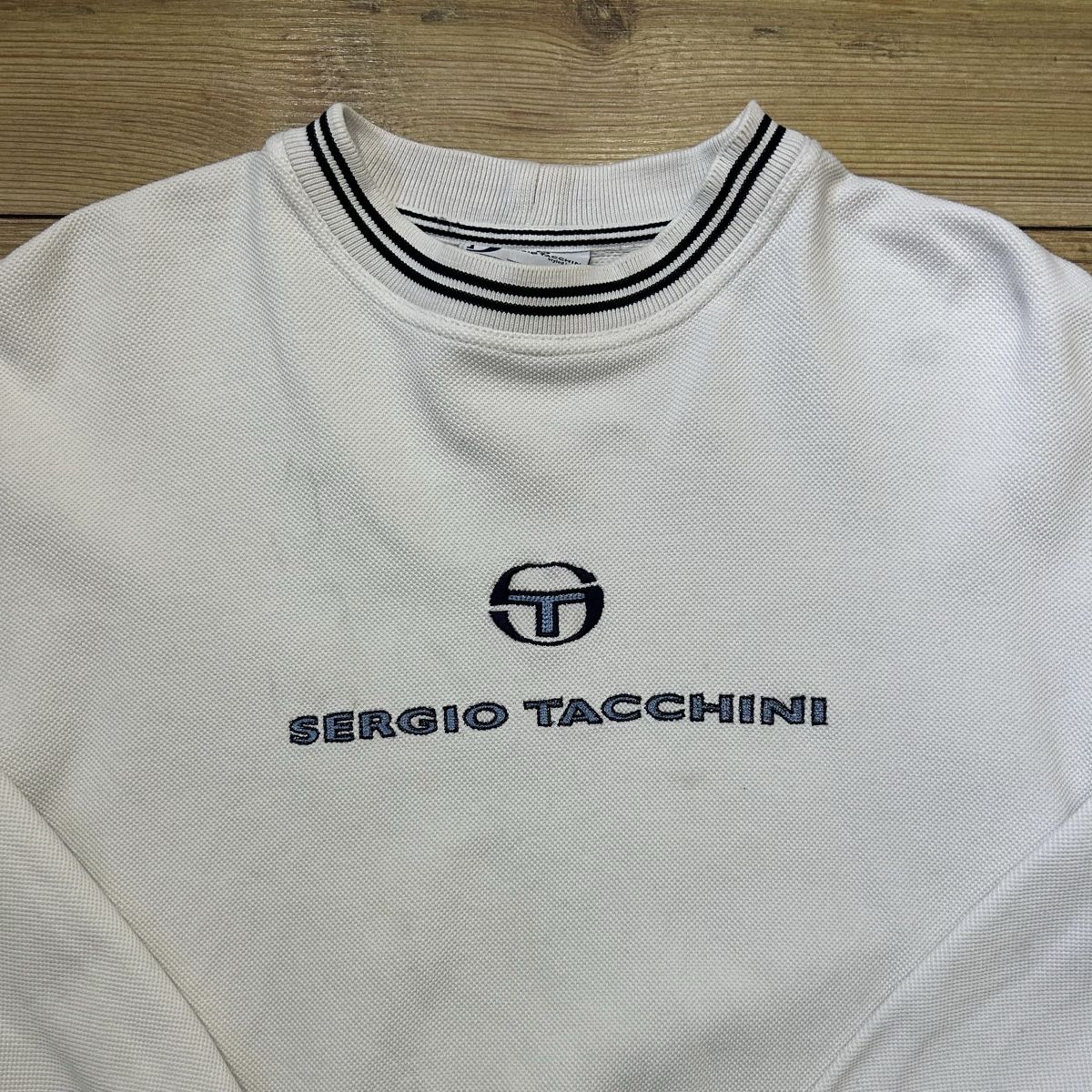 Pullover & Sweatshirts: Vintage Sergio Tacchini embroidered sweatshirt – Gebraucht aus brent von fukusapes 1