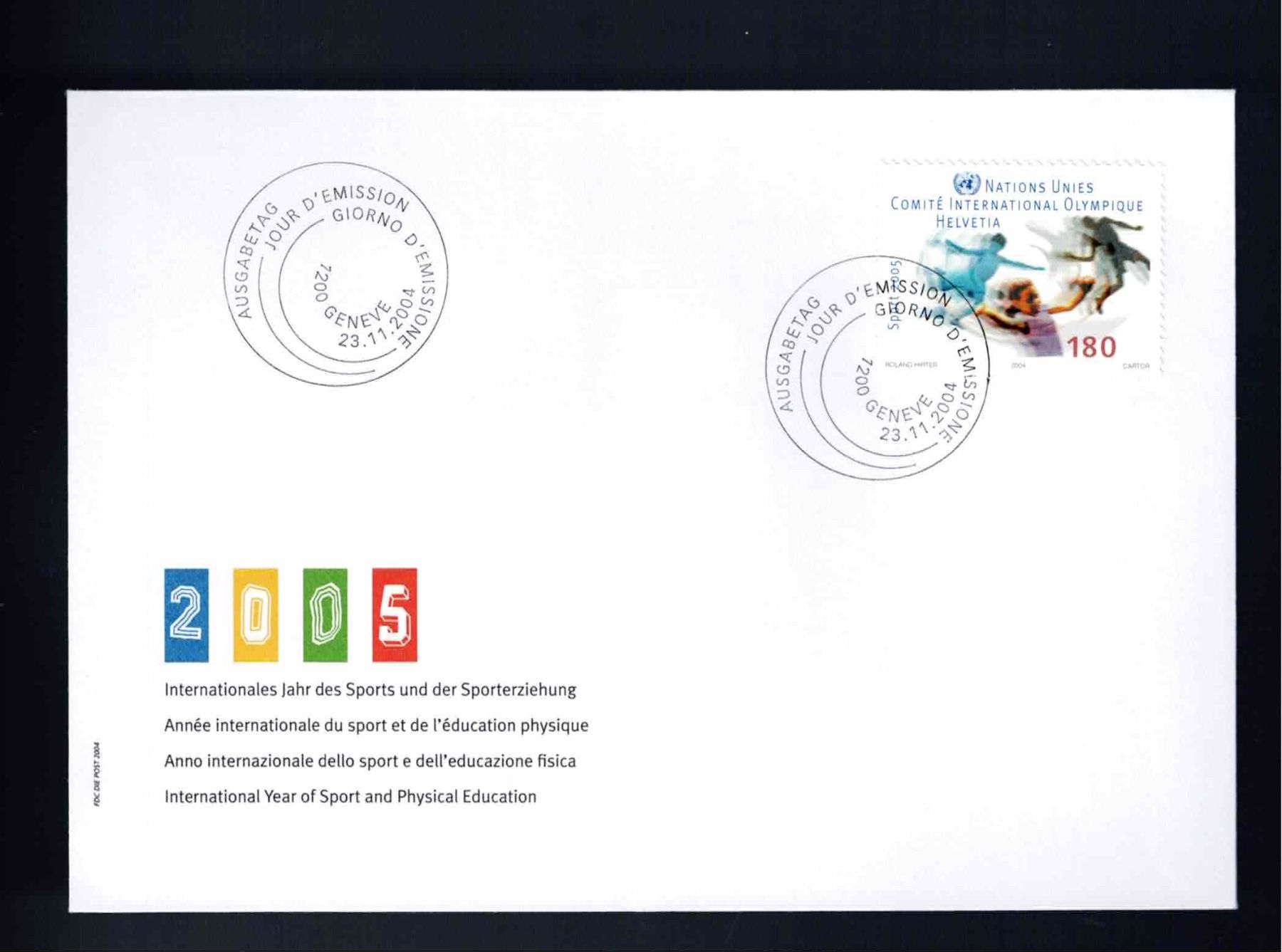 Tutti i francobolli: CH FDC Einzelmarke 2004 – Usato da Koblenz venduto da Markenhimmel