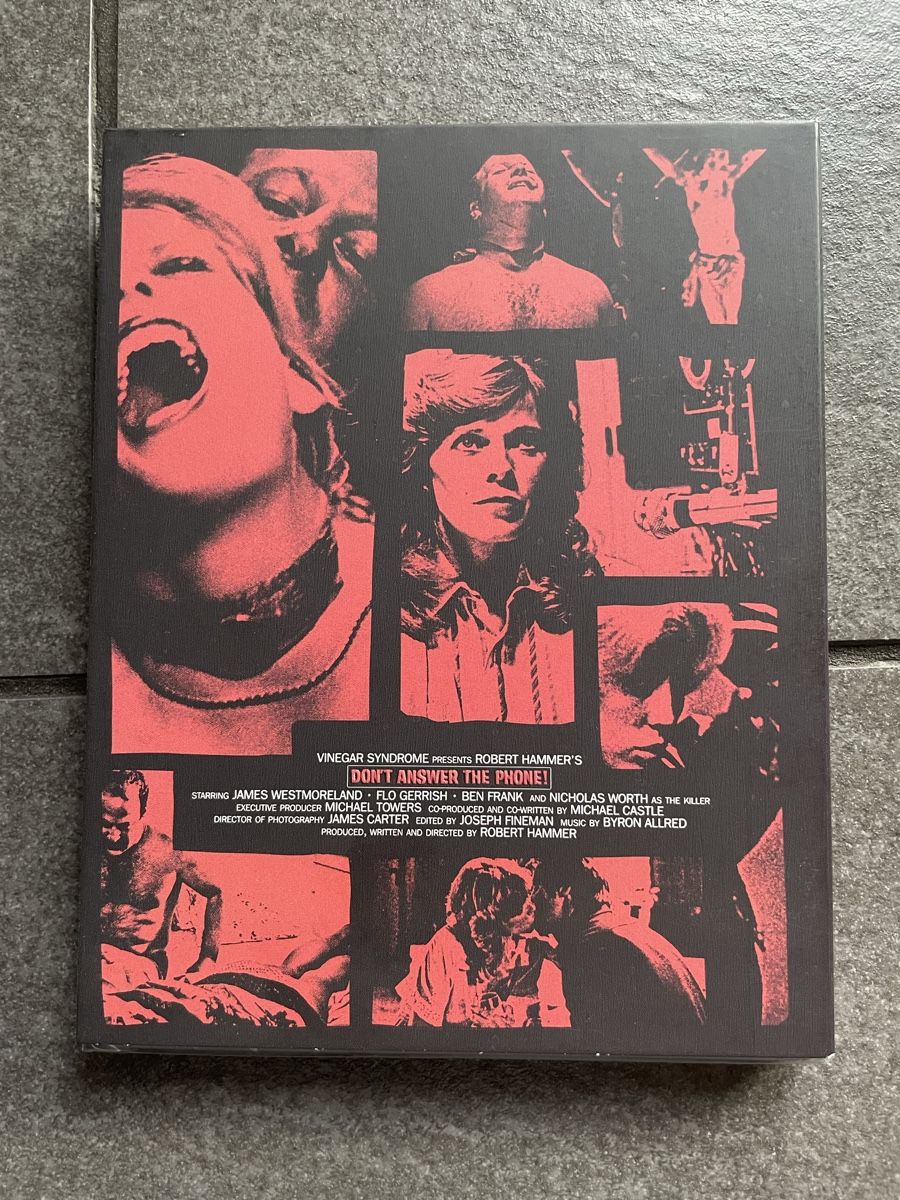 Alle DVDs: Don't Answer The Phone Blu-ray Vinegar Syndrome – Neu (gemäss Beschreibung) aus Zürich von cENS0R 1