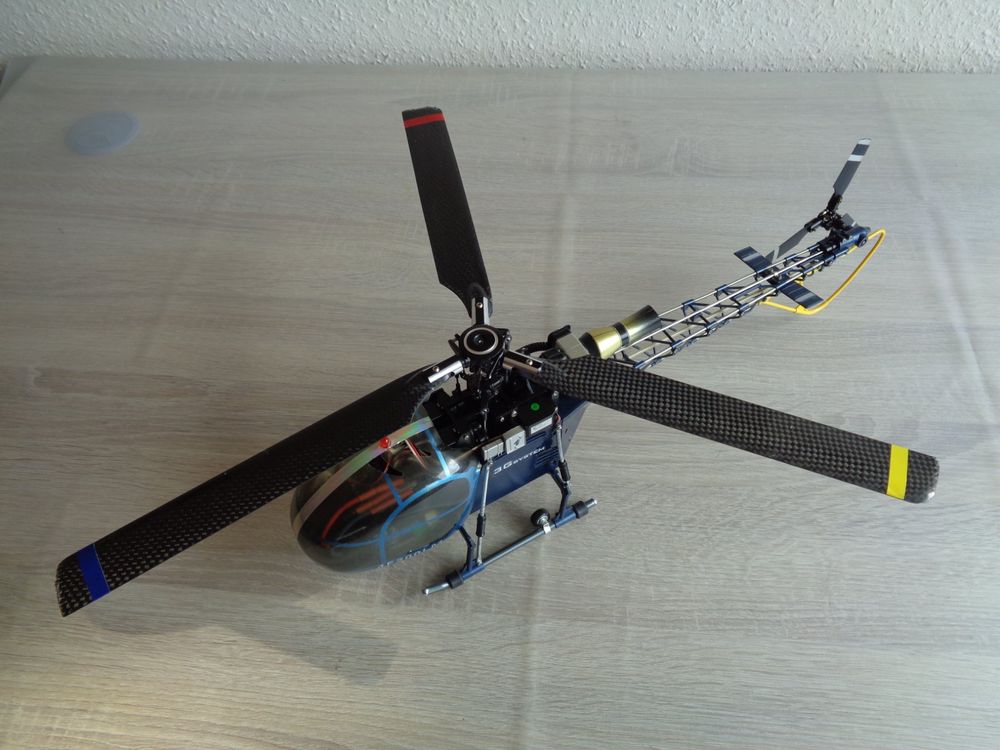 Pale Rotore Principale MAVRIKK 430mm Flybarless Per Align 500 &ndash; Carbon Look Nero